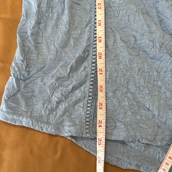 Sundance NWT Woman’s Crinkle Pullover Crochet Eyelet Long Sleeve Top - Picture 8 of 12